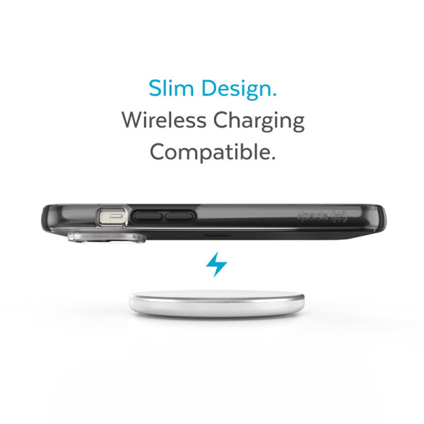 Etui Do iPhone 14 Plus Z Powłoką Microban Speck Presidio Perfect-Clear With Impact Geometry Przezroczysty