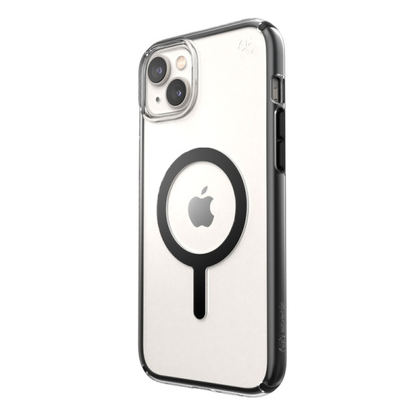 Etui Do iPhone 14 Plus Z Powłoką Microban Speck Presidio Perfect-Clear With Impact Geometry + MagSafe Przezroczysty