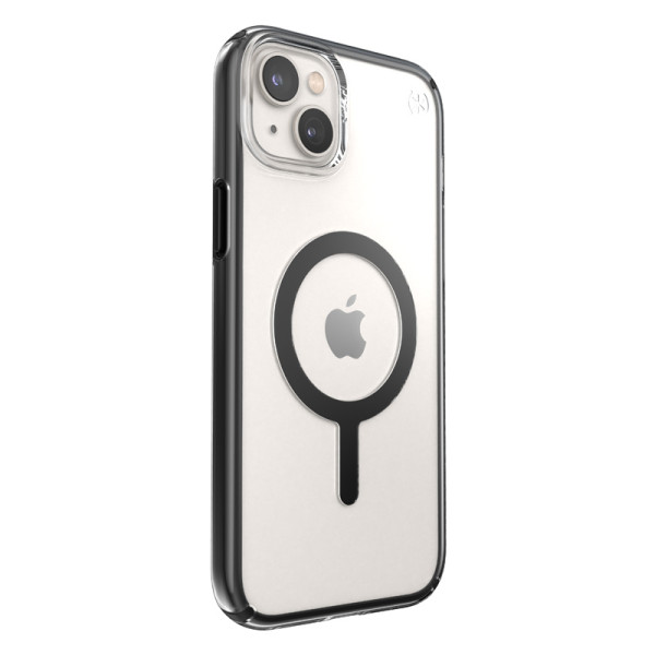Etui Do iPhone 14 Plus Z Powłoką Microban Speck Presidio Perfect-Clear With Impact Geometry + MagSafe Przezroczysty