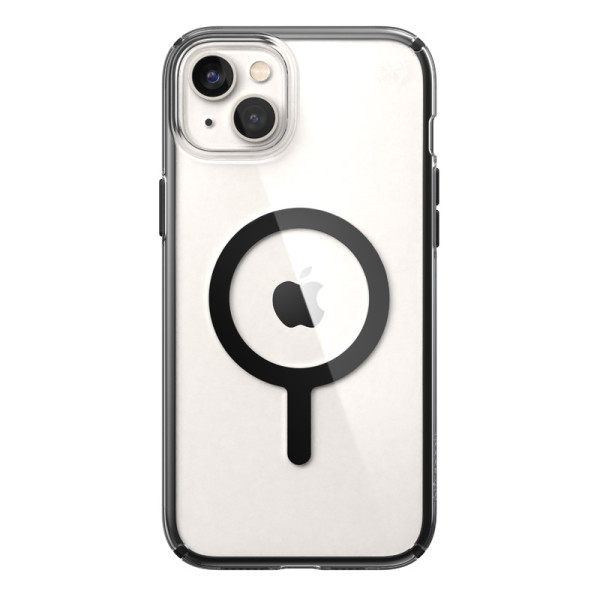 Etui Do iPhone 14 Plus Z Powłoką Microban Speck Presidio Perfect-Clear With Impact Geometry + MagSafe Przezroczysty