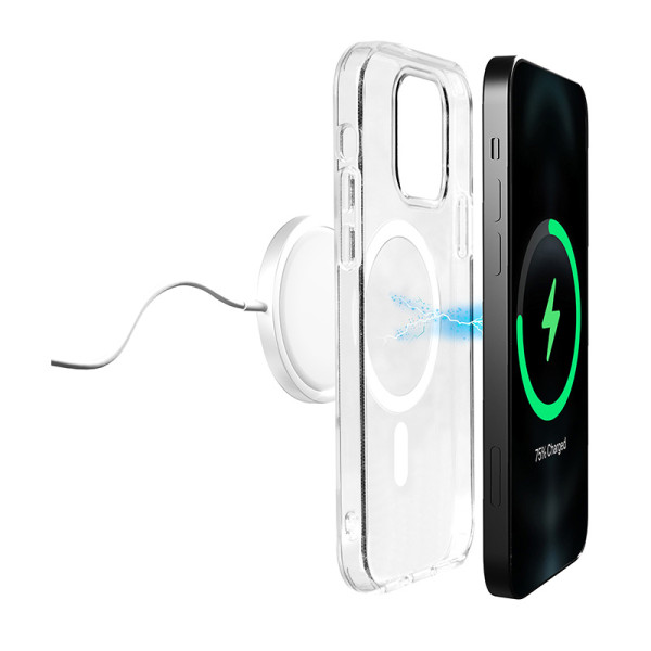 Etui Do iPhone 14 Plus MagSafe Puro Litemag Przezroczysty