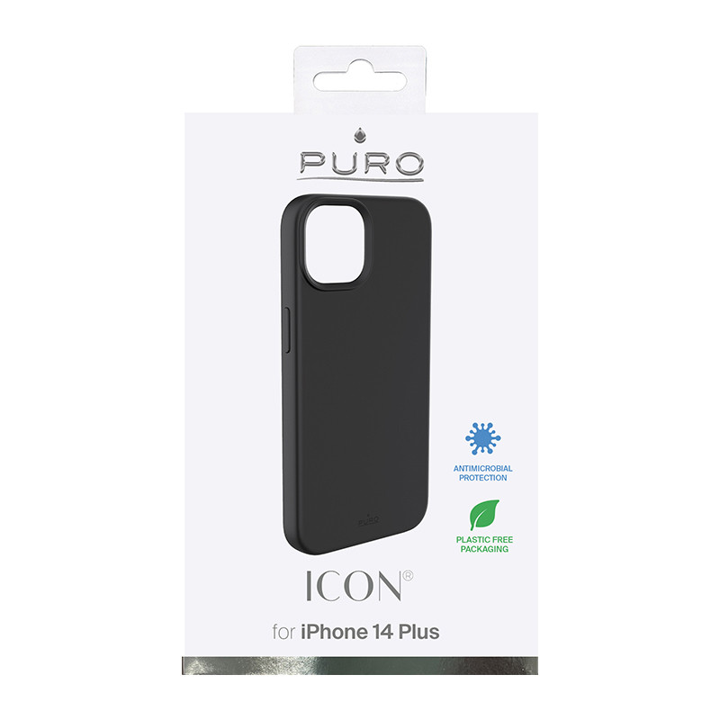 Etui Do iPhone 14 Plus Puro Icon Cover Czarny