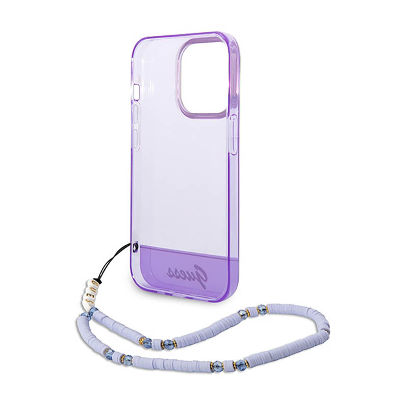 Etui Do iPhone 14 Pro Guess Translucent Pearl...