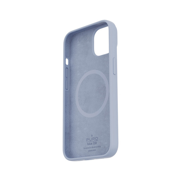 Etui Do iPhone 14 Plus MagSafe Puro Icon Mag Niebieski