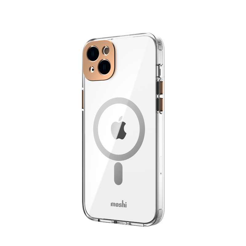 Etui Do iPhone 14 Plus Moshi Iglaze MagSafe Złoty