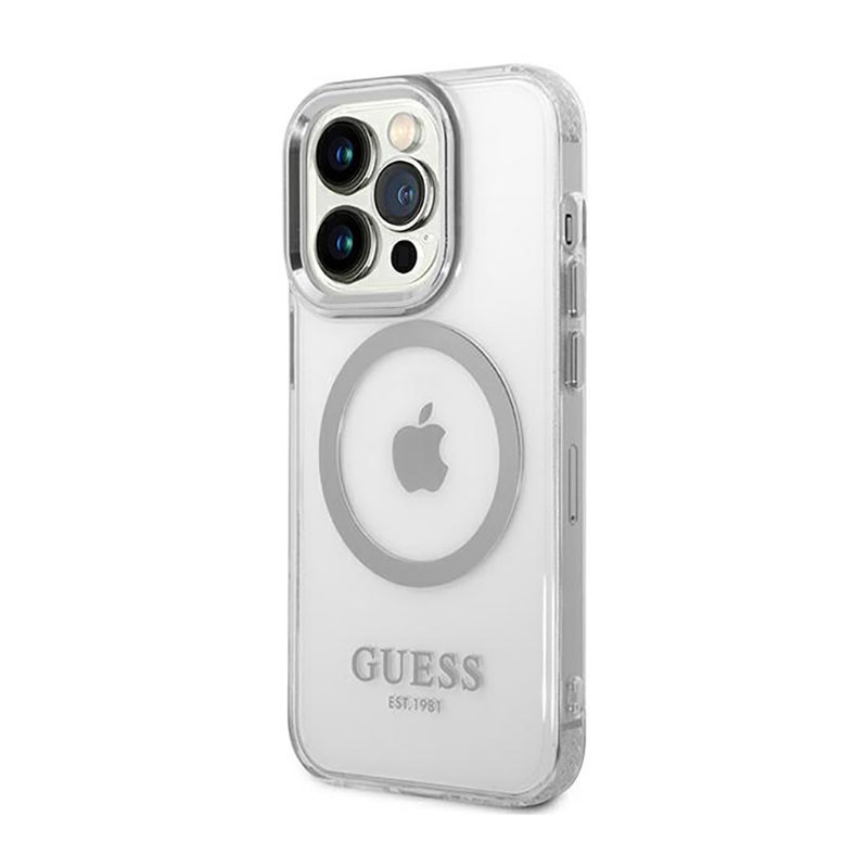 Etui Do iPhone 14 Pro Guess Metal Outline...