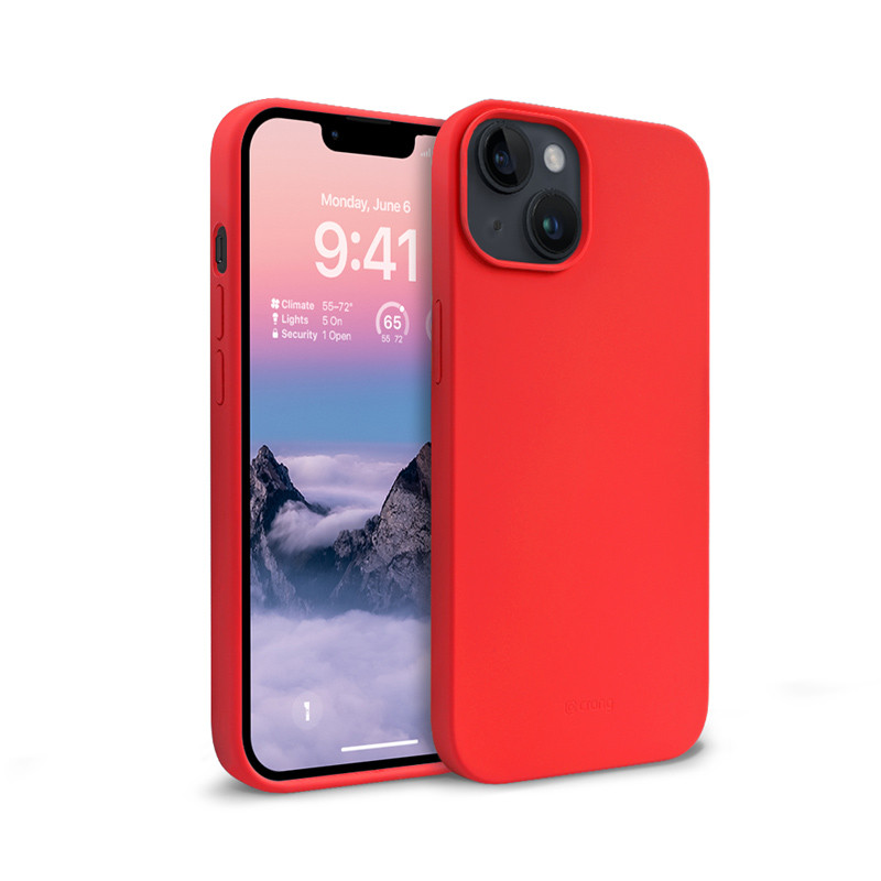 Etui Do iPhone 14 Plus Crong Color Cover Czerwony
