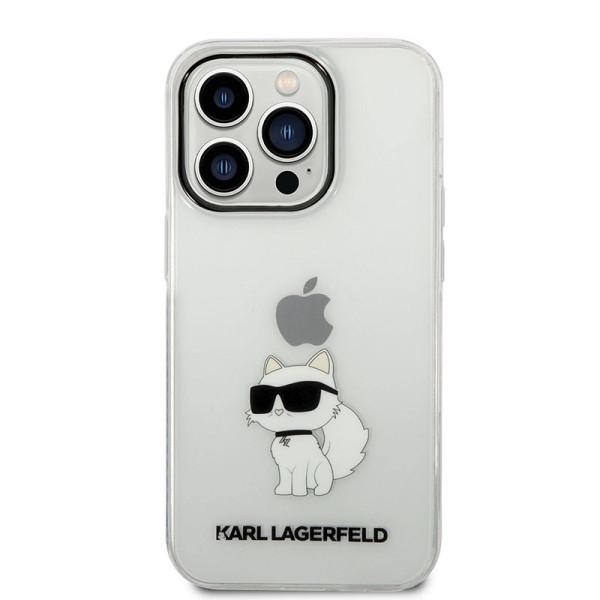 Etui Do iPhone 14 Pro Karl Lagerfeld Iml NFT Choupette Przezroczysty