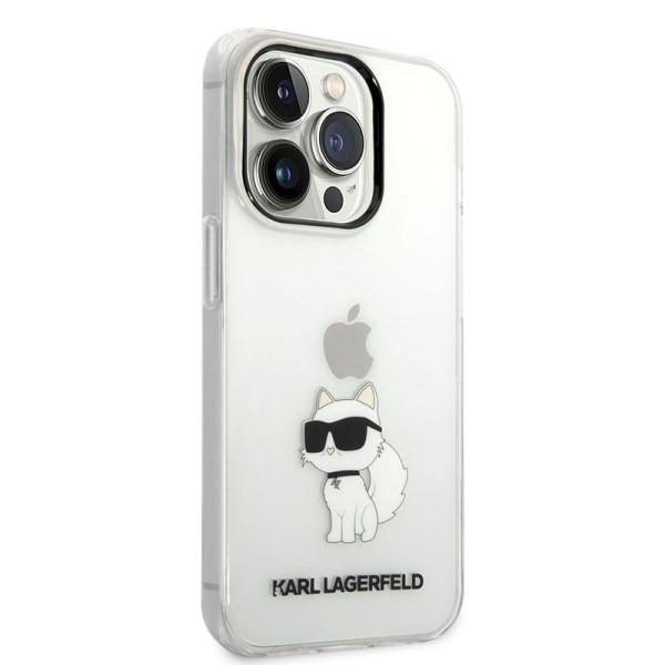 Etui Do iPhone 14 Pro Karl Lagerfeld Iml NFT Choupette Przezroczysty