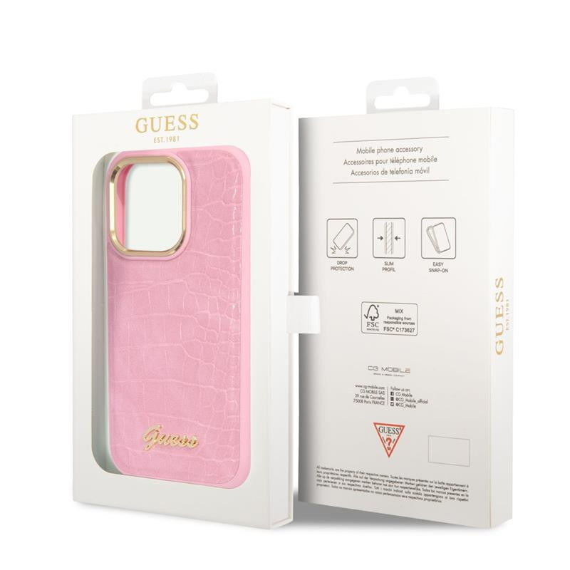 Etui Do iPhone 14 Pro Guess Croco Collection...