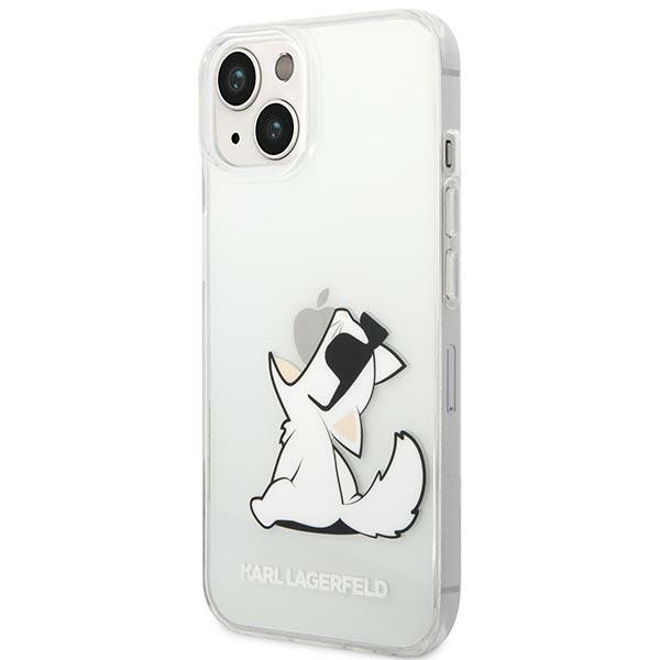 Etui Do iPhone 14 Plus Karl Lagerfeld Choupette Fun Sunglasses Przezroczysty