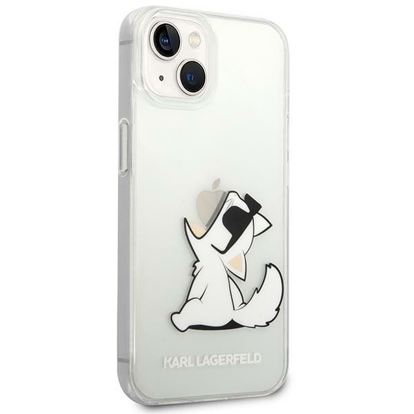 Etui Do iPhone 14 Plus Karl Lagerfeld Choupette Fun Sunglasses Przezroczysty