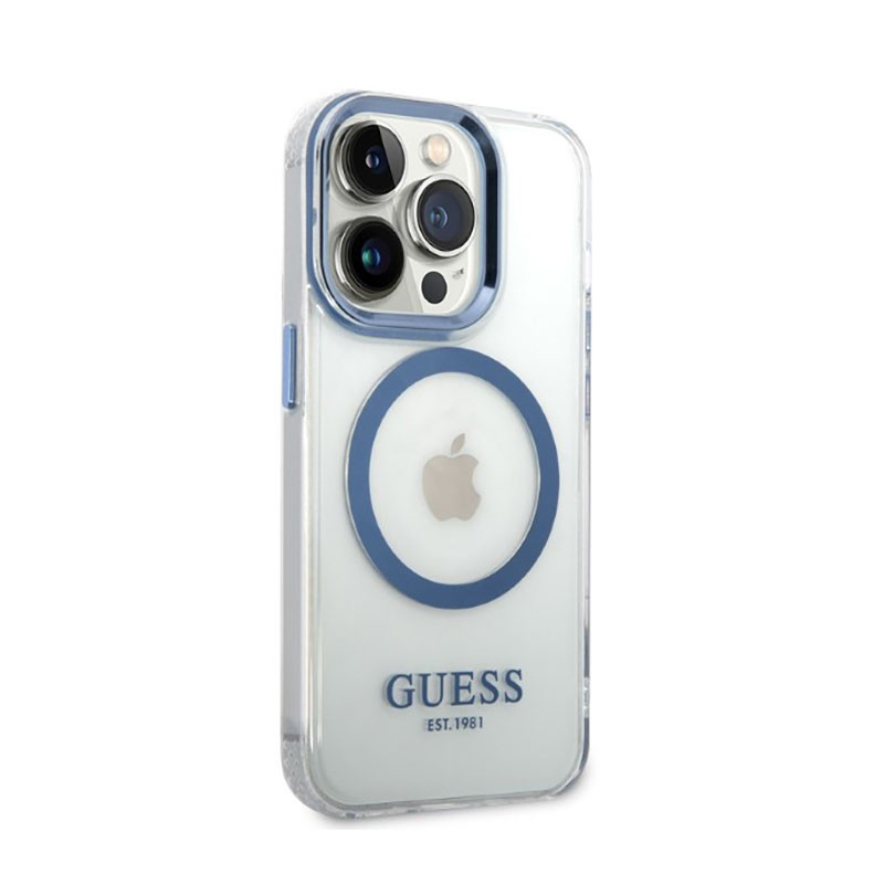 Etui Do iPhone 14 Pro Guess Metal Outline...