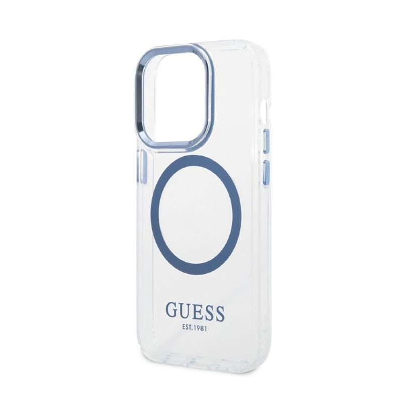 Etui Do iPhone 14 Pro Guess Metal Outline...
