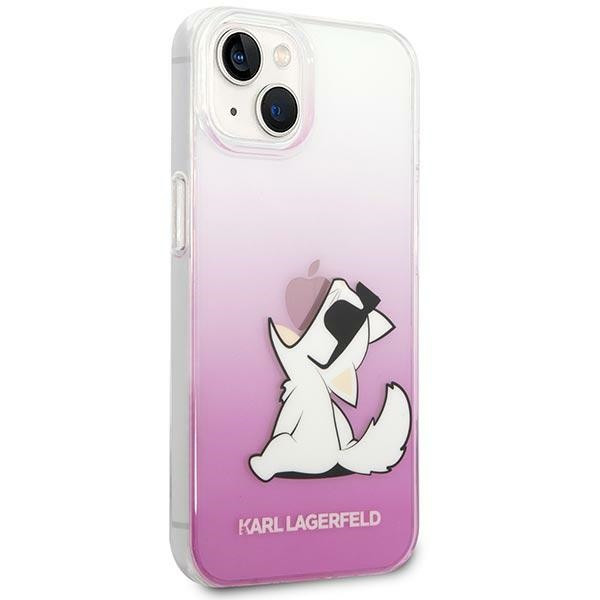 Etui Do iPhone 14 Plus Karl Lagerfeld Choupette Fun Sunglasses Różowy