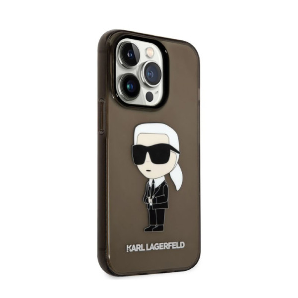 Etui Do iPhone 14 Pro Karl Lagerfeld Iml NFT Ikonik Czarny