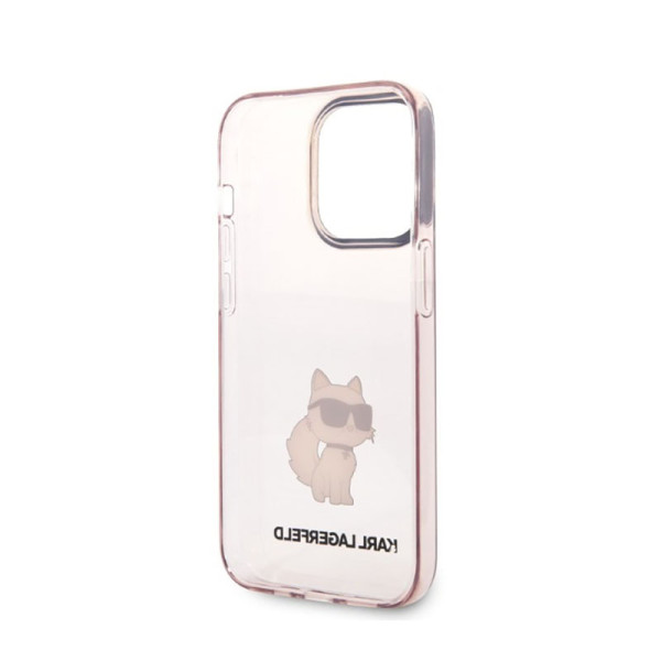 Etui Do iPhone 14 Pro Karl Lagerfeld Iml NFT Choupette Różowy