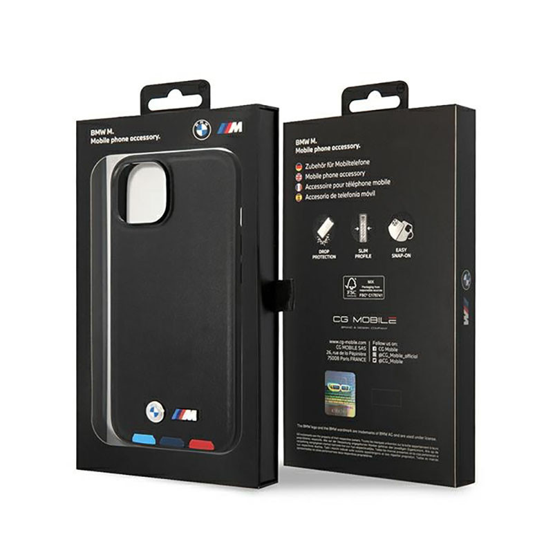 Etui Do iPhone 14 Plus BMW Leather Hot Stamp...