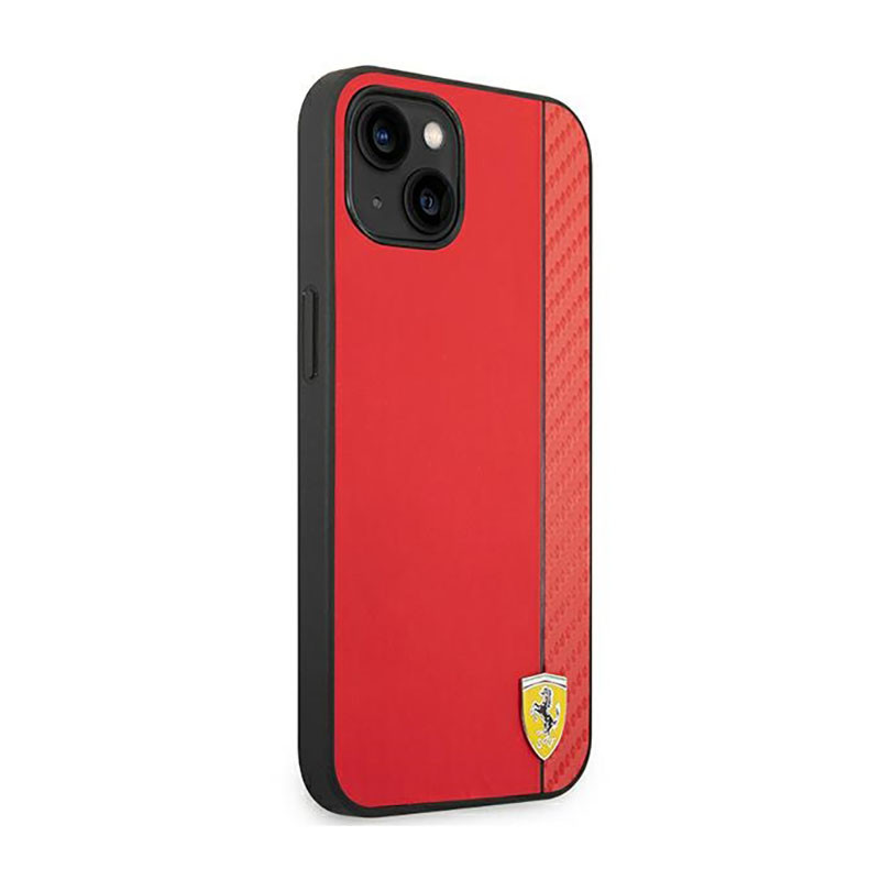 Etui Do iPhone 14 Plus Ferrari Carbon Czerwony