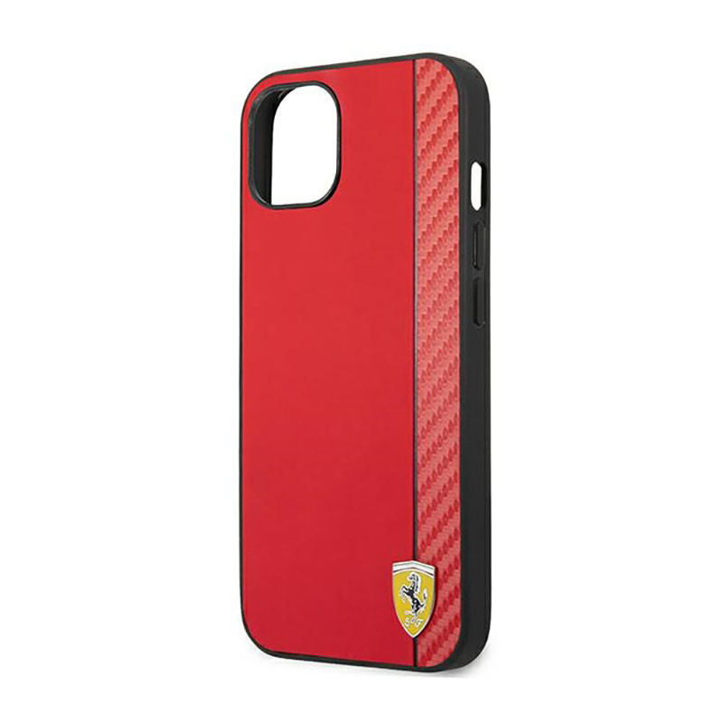 Etui Do iPhone 14 Plus Ferrari Carbon Czerwony