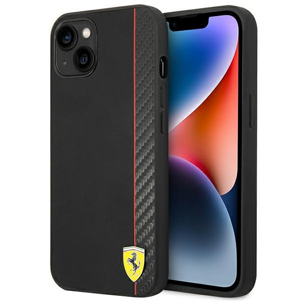 Etui Do iPhone 14 Plus Ferrari Carbon Czarny