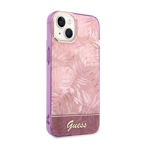 Etui Do iPhone 14 Plus Guess Jungle Case Różowy