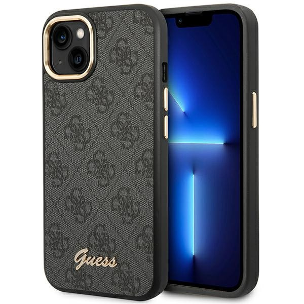 Etui Do iPhone 14 Plus Guess 4G Metal Camera Outline Case Czarny