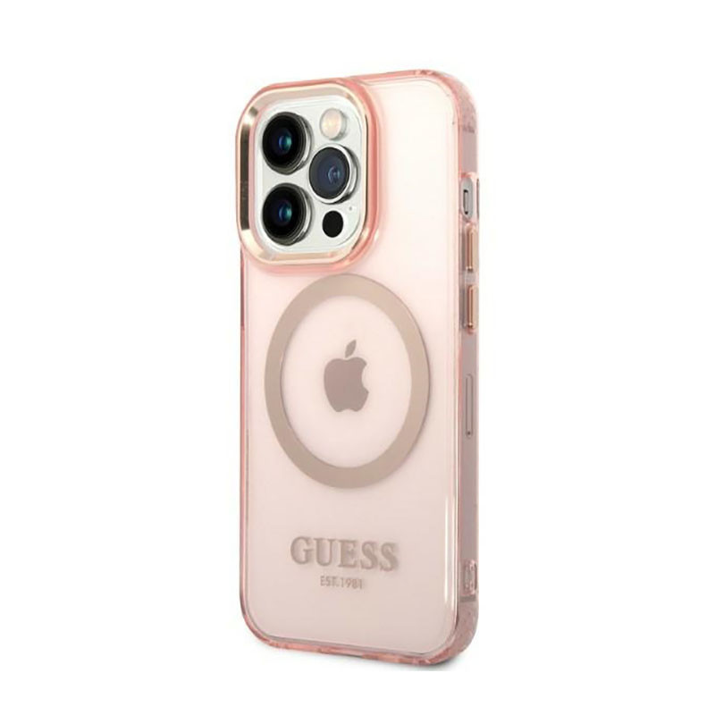 Etui Do iPhone 14 Pro Guess Gold Outline...
