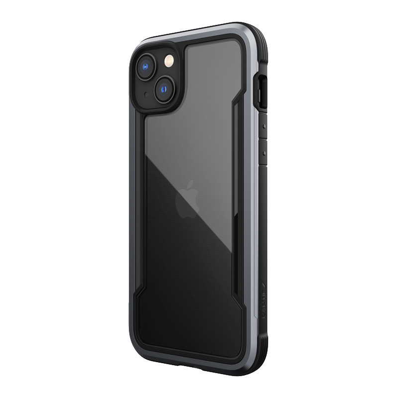 Etui Aluminiowe Do iPhone 14 Plus ( Drop-Tested 3M ) X-Doria Raptic Shield Czarny