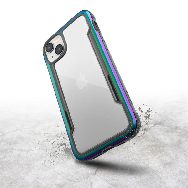 Etui Aluminiowe Do iPhone 14 Plus ( Drop-Tested 3M ) X-Doria Raptic Shield Przezroczysty