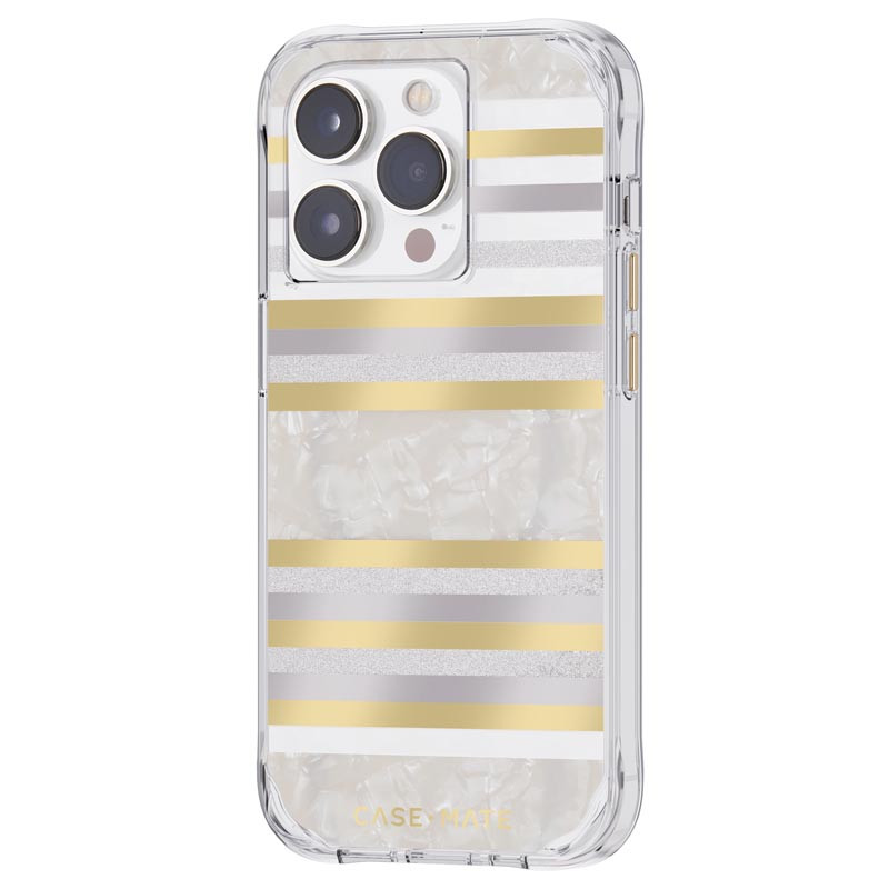 Etui Do iPhone 14 Pro Zdobione Masą Perłową...