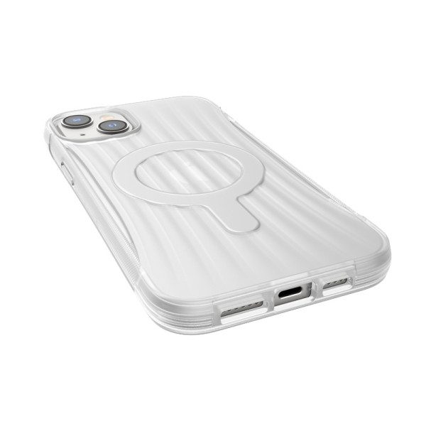 Etui Biodegradowalne Do iPhone 14 Plus ( Drop-Tested 3M ) X-Doria Raptic Clutch MagSafe Przezroczysty