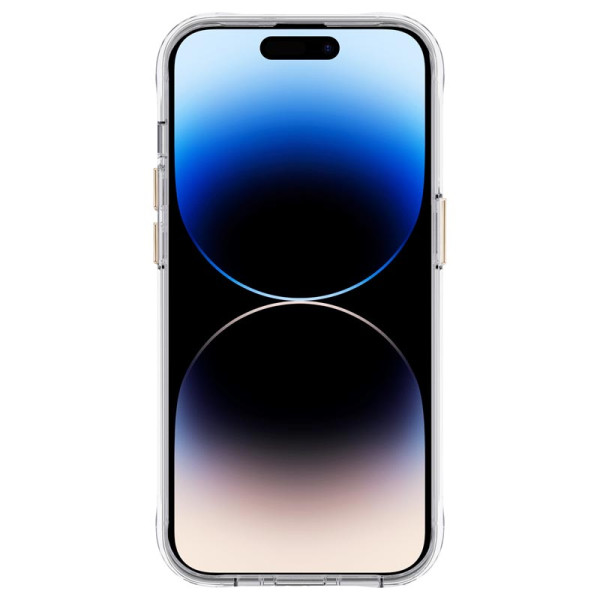Etui Do iPhone 14 Pro Zdobione Masą Perłową Case-Mate Pearl Stripes MagSafe Biały