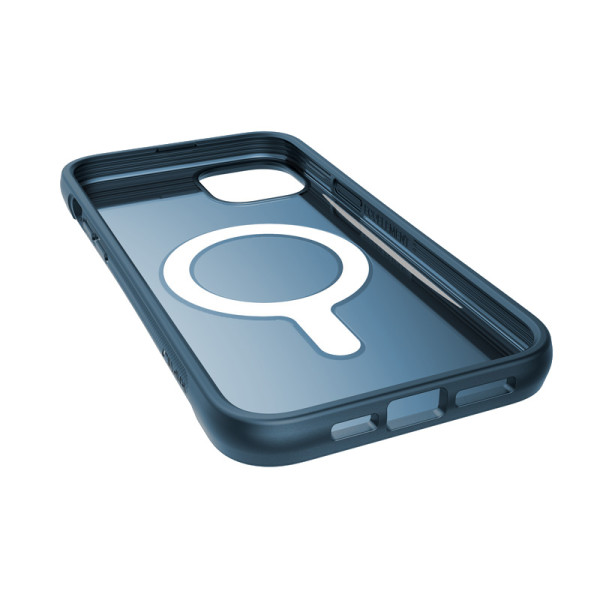 Etui Biodegradowalne Do iPhone 14 Plus ( Drop-Tested 3M ) X-Doria Raptic Clutch MagSafe Niebieski