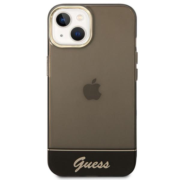 Etui Do iPhone 14 Plus Guess Translucent Czarny