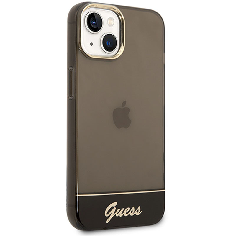 Etui Do iPhone 14 Plus Guess Translucent Czarny