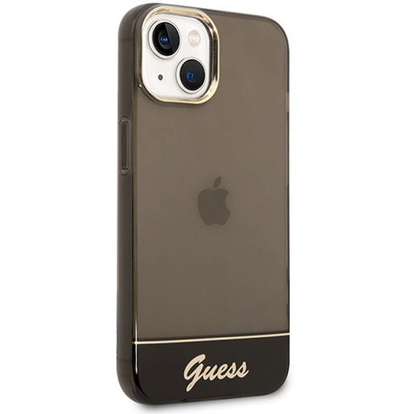 Etui Do iPhone 14 Plus Guess Translucent Czarny