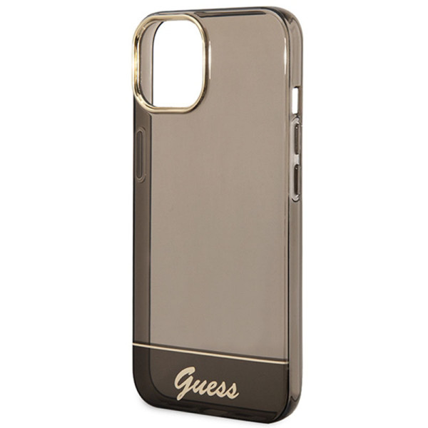 Etui Do iPhone 14 Plus Guess Translucent Czarny
