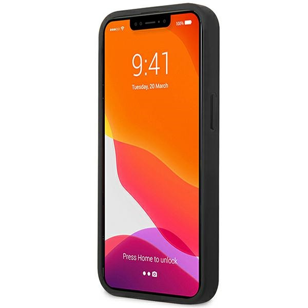 Etui Do iPhone 14 Plus AMG Debossed Lines Czarny