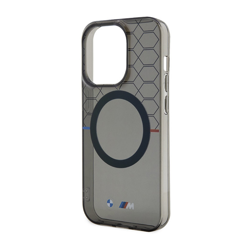Etui Do iPhone 14 Pro BMW Pattern MagSafe Szary