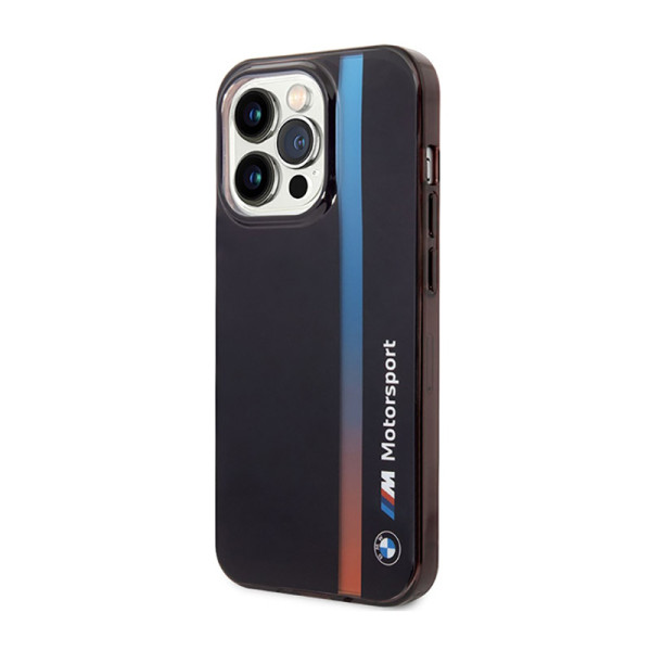 Etui Do iPhone 14 Pro BMW Tricolor Stripe Czarny