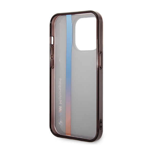 Etui Do iPhone 14 Pro BMW Tricolor Stripe Czarny