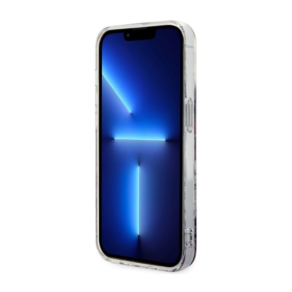 Etui Do iPhone 14 Pro Guess Flower MagSafe Różowy