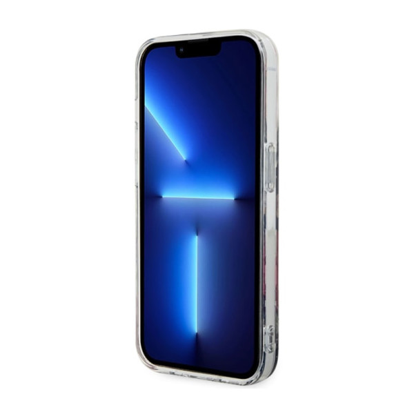 Etui Do iPhone 14 Pro Guess Flower MagSafe Zielony