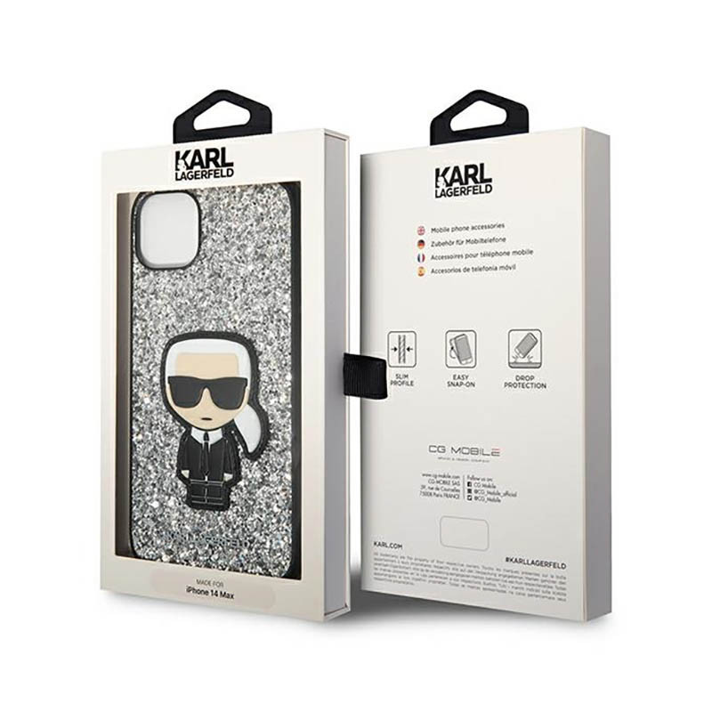 Etui Do iPhone 14 Plus Karl Lagerfeld Glitter...