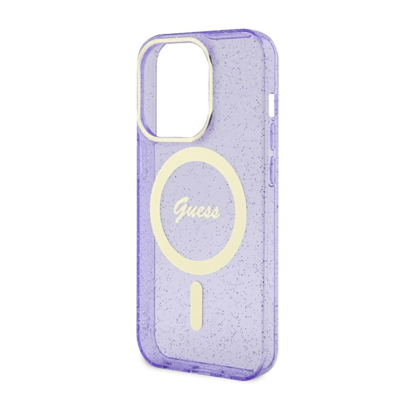 Etui Do iPhone 14 Pro Guess Glitter Gold...