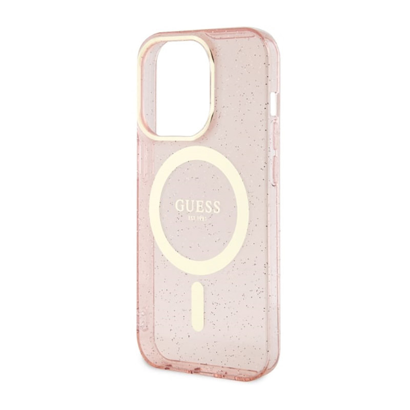 Etui Do iPhone 14 Pro Guess Glitter Gold...