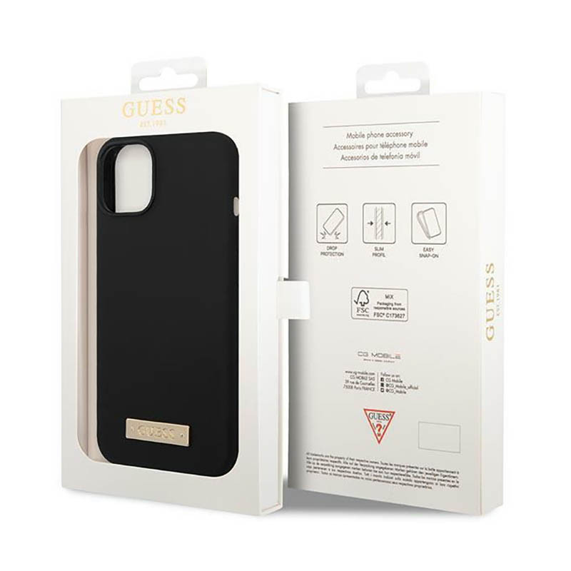 Etui Do iPhone 14 Plus Guess Silicone Logo...