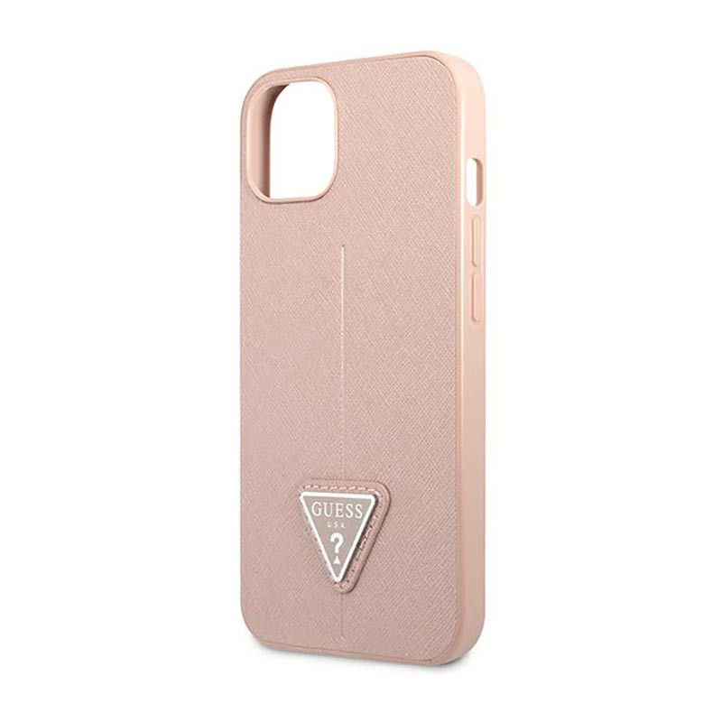 Etui Do iPhone 14 Plus Guess Saffiano Triangle...