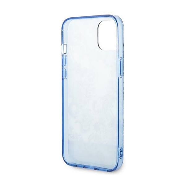 Etui Do iPhone 14 Plus Guess Porcelain Collection Niebieski